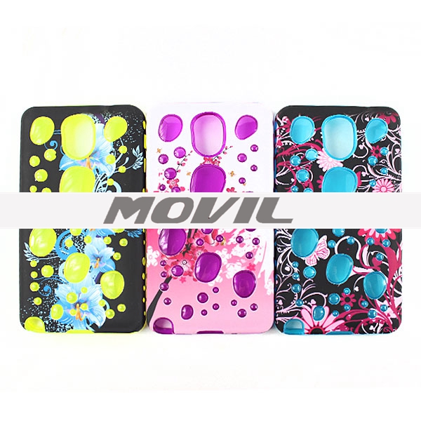 NP-2498 TPU  PC funda para Samsung Galaxy Note 3-15